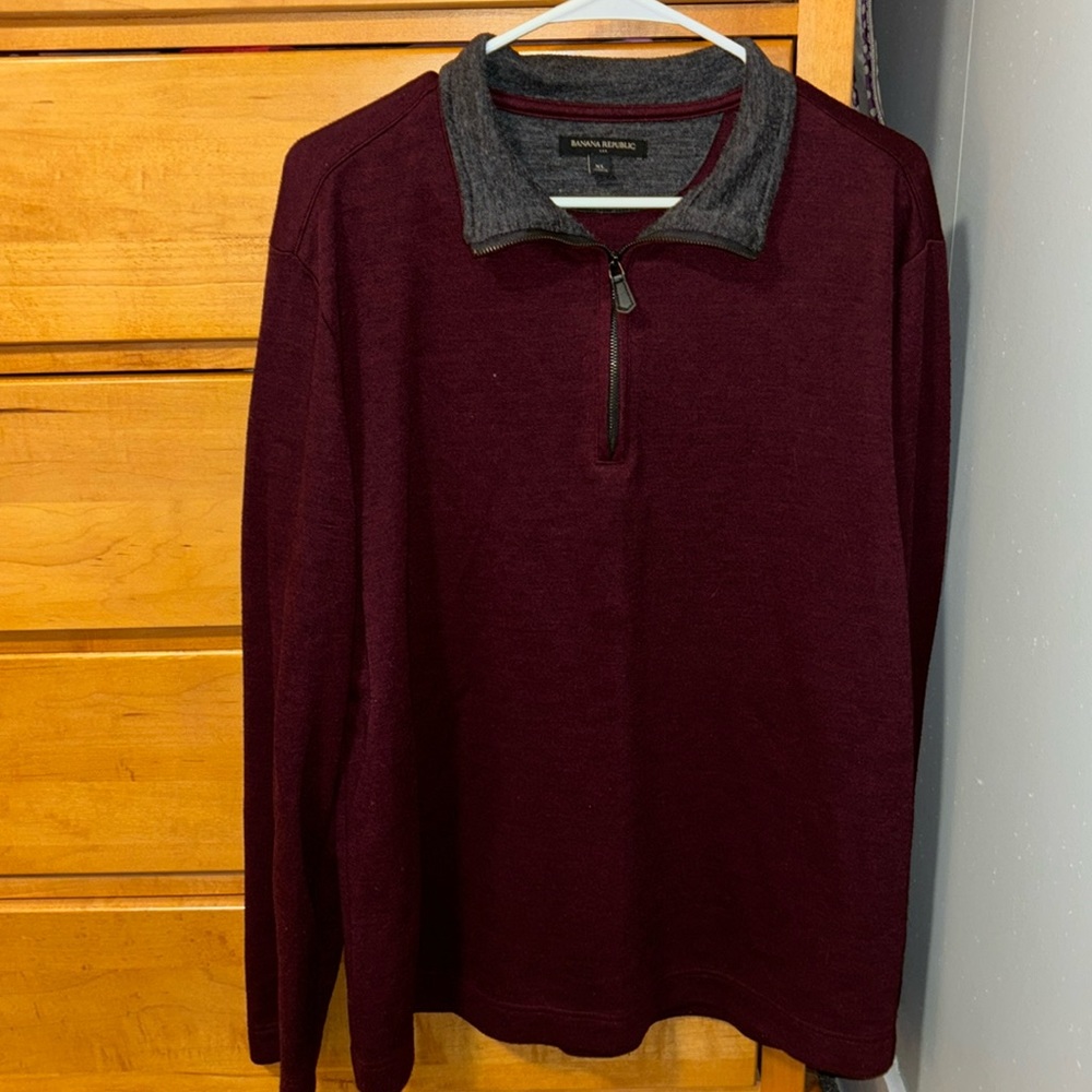 Men’s Banana Republic 1/4 zip